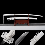 Hand Forged Anime Bleach Ichigo Bankai Sword Tensa Zangetsu Hand Polished Spring Steel - Tophatter Daily Deals