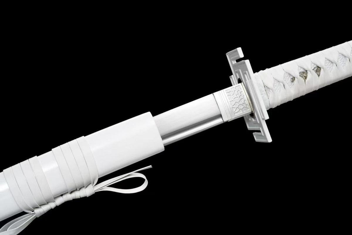 Hand Forged Anime Bleach Ichigo Bankai Sword Tensa Zangetsu Hand Polished Spring Steel - Tophatter Daily Deals