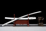 Hand Forged Anime Bleach Ichigo Bankai Sword Tensa Zangetsu Hand Polished Spring Steel - Tophatter Daily Deals