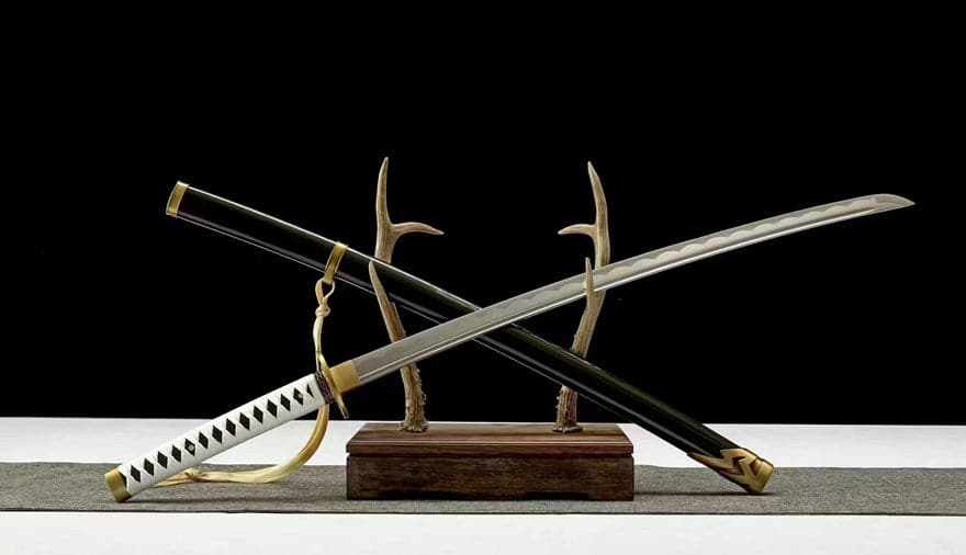 Hand Forged Anime Katana Devil May Cry YAMATO 1045 Carbon steel - Tophatter Daily Deals