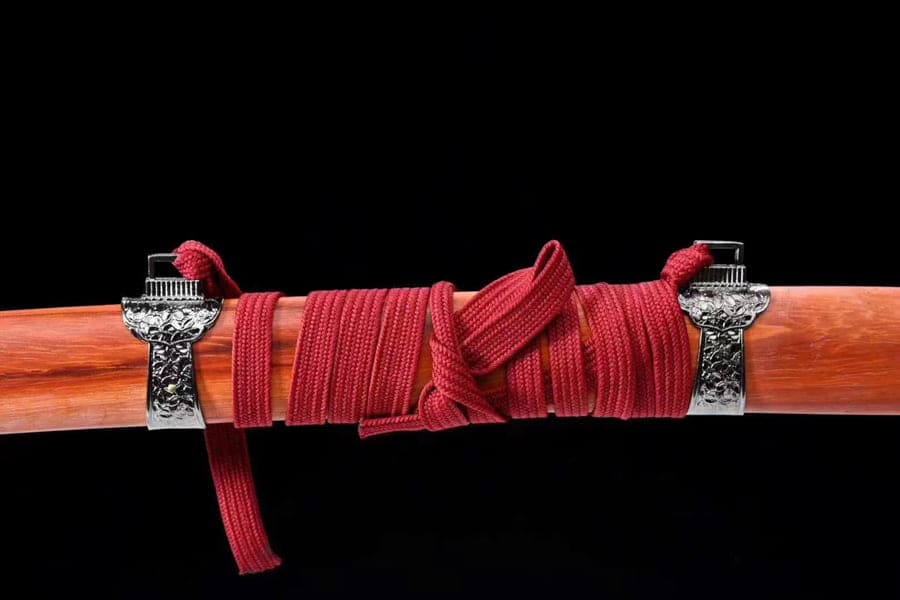Hand Forged Anime Katana Dragon Blade - Upgraded version Undead Cut with Red Blade - Tophatter Daily Deals