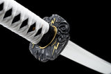 Hand Forged Anime Katana Ghost of Tsushima 9260 Spring Steel Reproduction - Tophatter Daily Deals