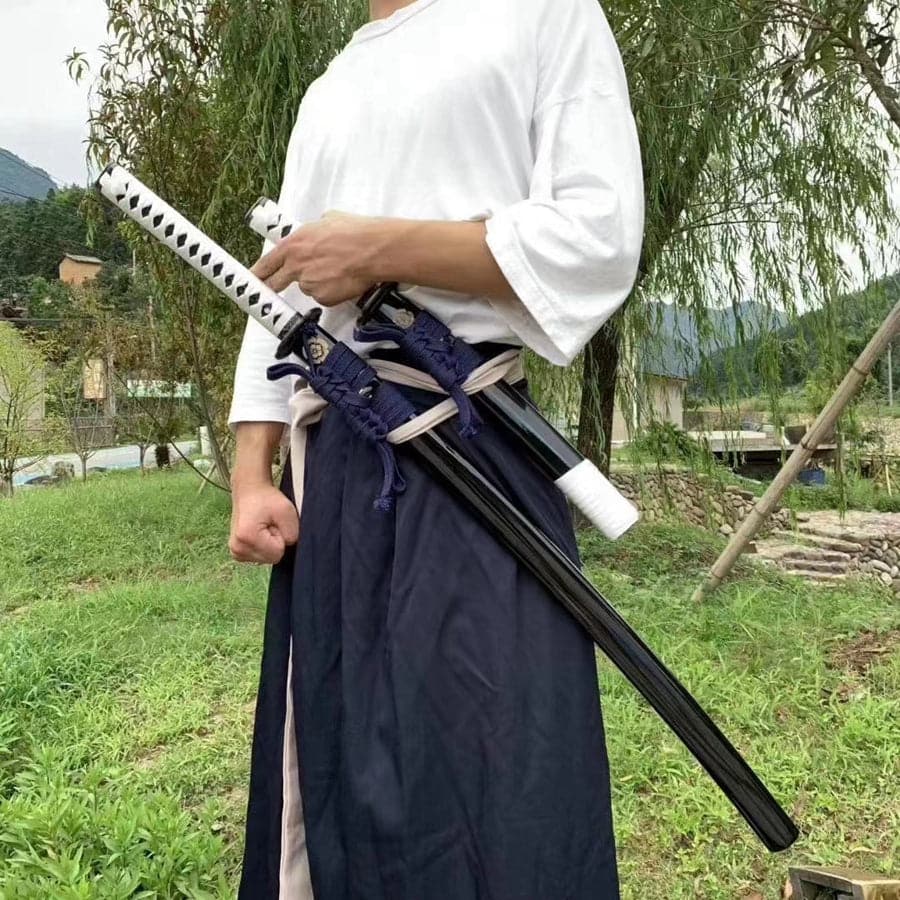 Hand Forged Anime Katana Ghost of Tsushima Generation 2 High-performance One set - Tophatter Daily Deals