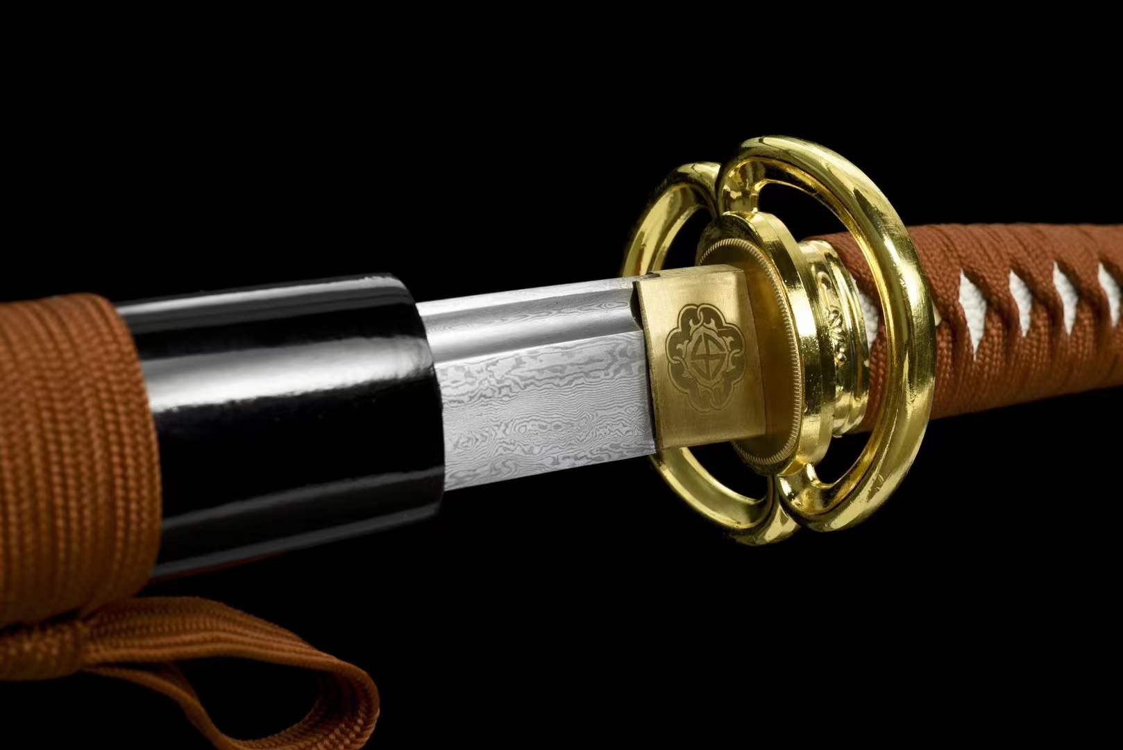 Hand Forged Anime Katana Himura Kenshin Reverse Blade Edition Pattern Steel - Tophatter Daily Deals
