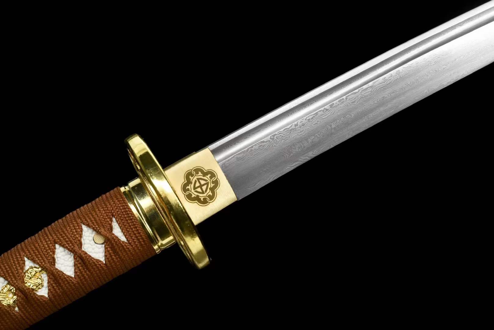 Hand Forged Anime Katana Himura Kenshin Reverse Blade Edition Pattern Steel - Tophatter Daily Deals