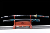 Hand Forged Anime Katana One Piece Denjiro High Speed Steels Hand sharpening of blades - Tophatter Daily Deals