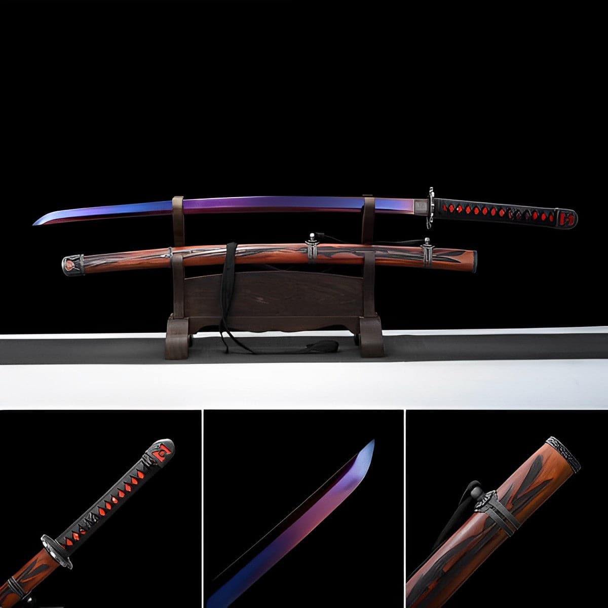 Hand Forged Anime Katana Sekiro：Shadows Die Twice Undead Cut Full Tang - Tophatter Daily Deals