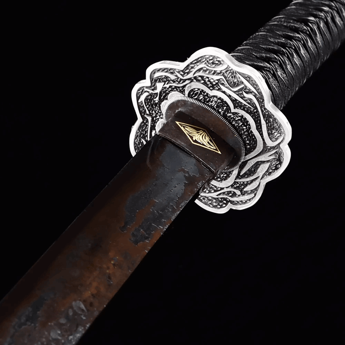 Hand Forged Anime Katana Sekiro: Shadows Die Twice Undead Cut High Manganese Steel Red Blade - Tophatter Daily Deals