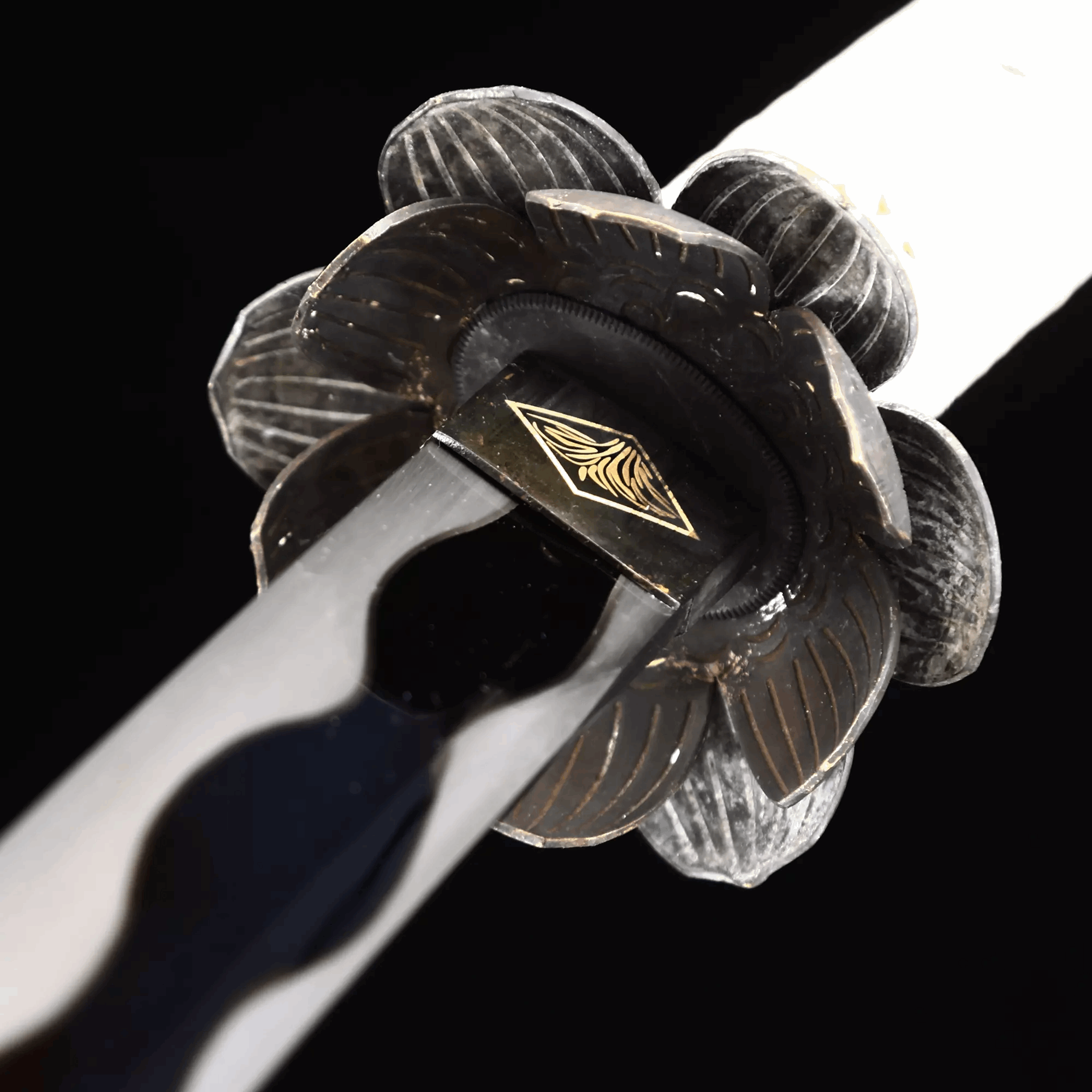 Hand Forged Anime Katana Undead Cut（Open Door） - Tophatter Daily Deals