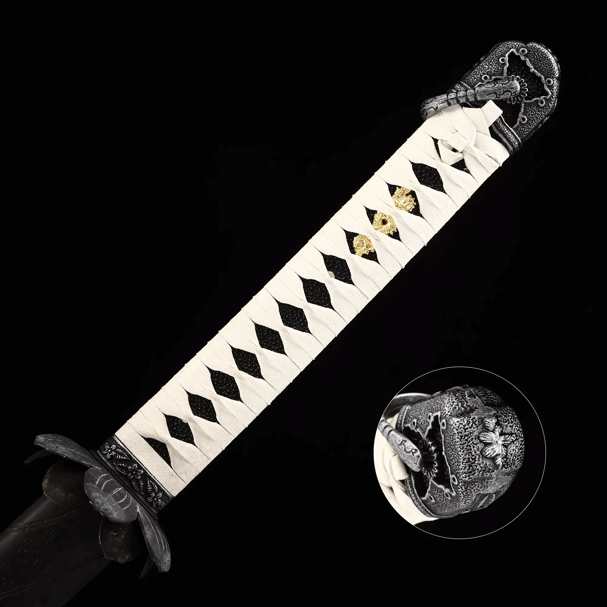 Hand Forged Anime Katana Undead Cut（Open Door） - Tophatter Daily Deals