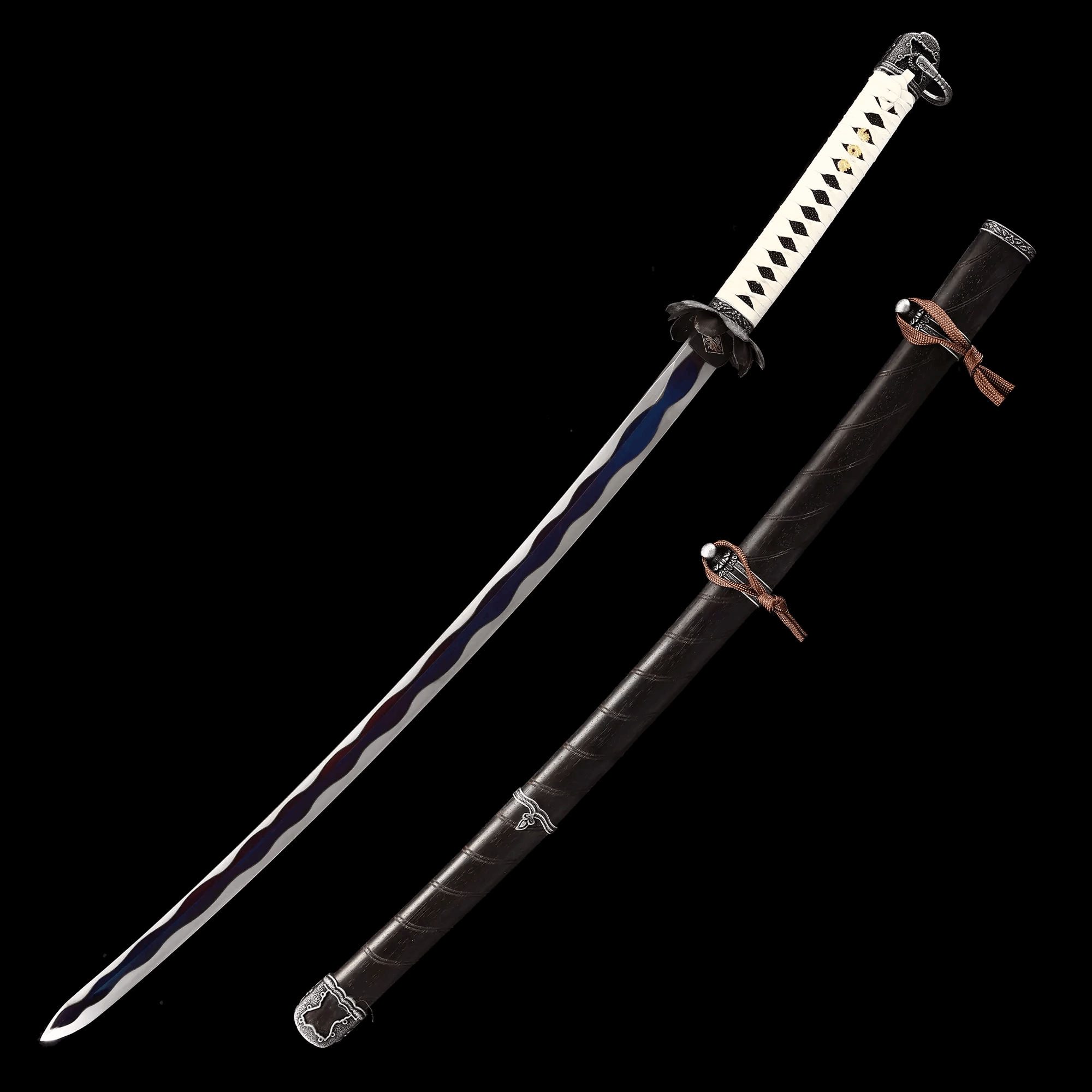 Hand Forged Anime Katana Undead Cut（Open Door） - Tophatter Daily Deals