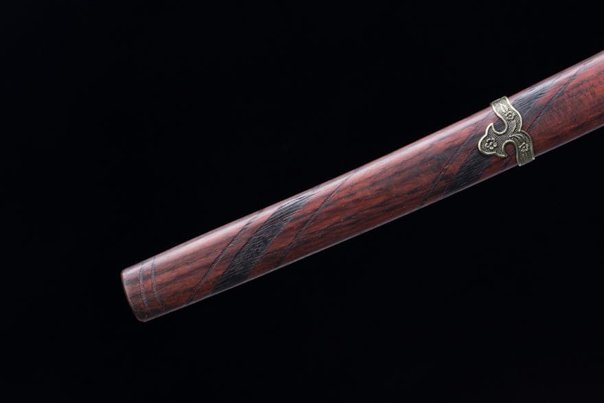 Hand Forged Anime Katana Undead Cut（Thunderbolt）Charcoal quenching - Tophatter Daily Deals