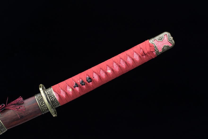 Hand Forged Anime Katana Undead Cut（Thunderbolt）Charcoal quenching - Tophatter Daily Deals