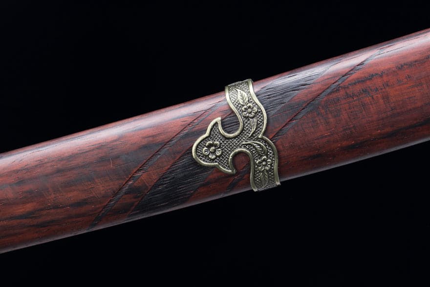 Hand Forged Anime Katana Undead Cut（Thunderbolt）Charcoal quenching - Tophatter Daily Deals
