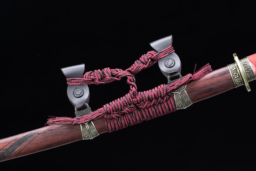 Hand Forged Anime Katana Undead Cut（Thunderbolt）Charcoal quenching - Tophatter Daily Deals