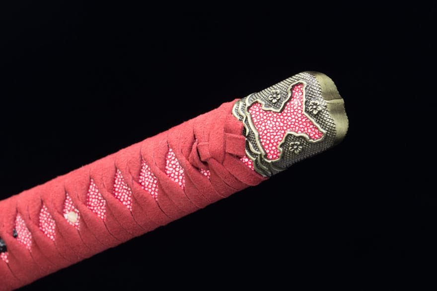 Hand Forged Anime Katana Undead Cut（Thunderbolt）Charcoal quenching - Tophatter Daily Deals