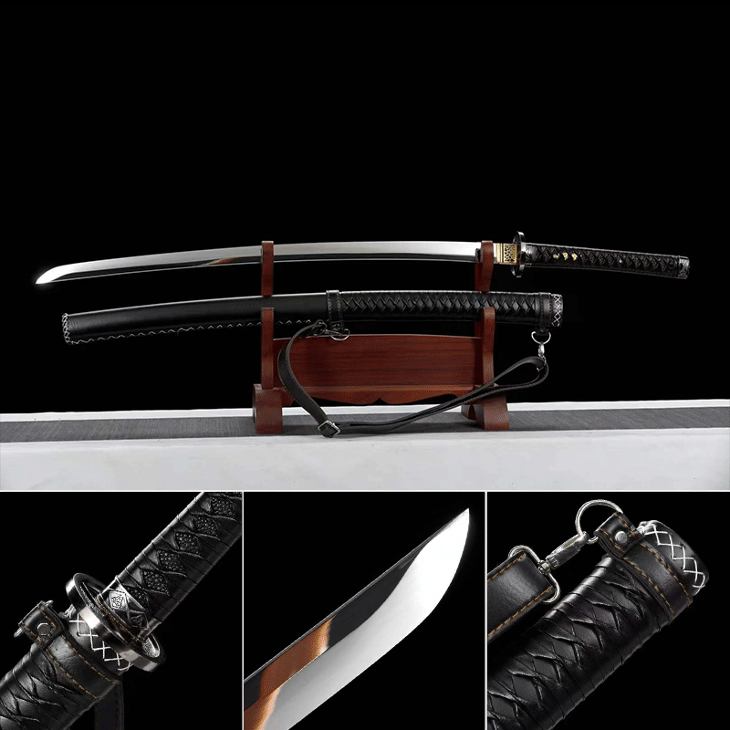 Hand Forged Anime Katana Walking Dead Mirror polishing - Tophatter Daily Deals