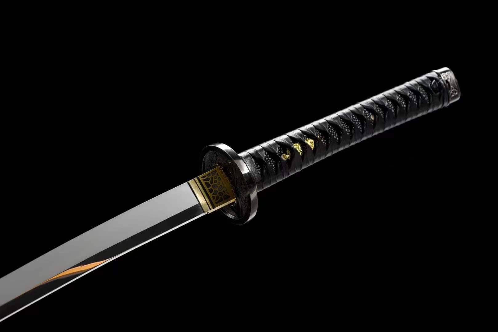 Hand Forged Anime Katana Walking Dead Mirror polishing - Tophatter Daily Deals