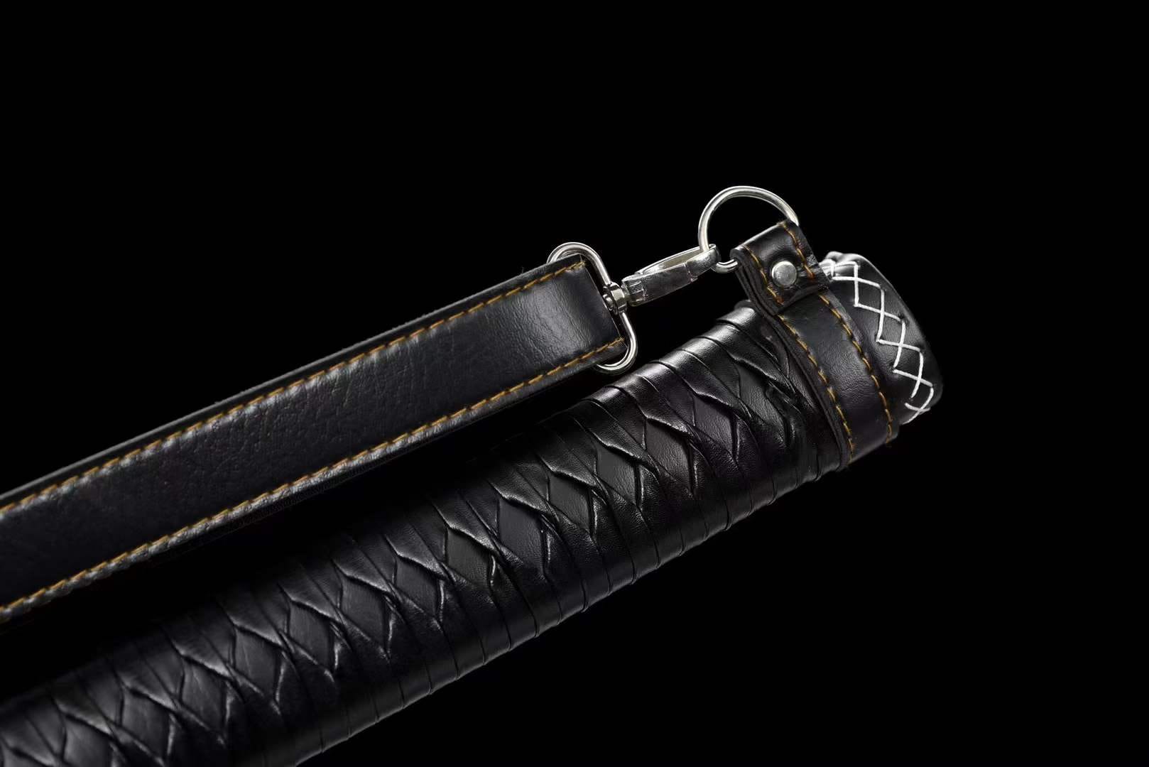 Hand Forged Anime Katana Walking Dead Mirror polishing - Tophatter Daily Deals
