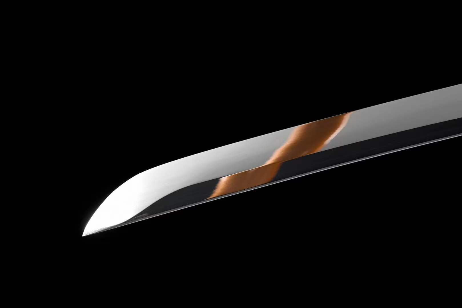 Hand Forged Anime Katana Walking Dead Mirror polishing - Tophatter Daily Deals