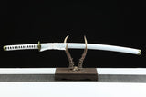 Hand Forged Anime One Piece Roronoa Zoro's Wado Ichimonji Sword 1045 High Carbon Steel Clay Tempered - Tophatter Daily Deals