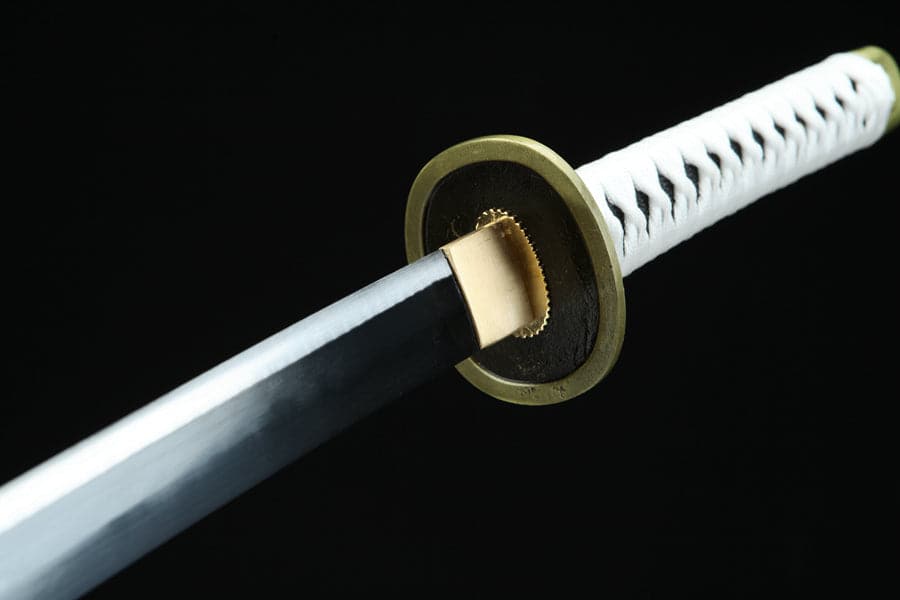 Hand Forged Anime One Piece Roronoa Zoro's Wado Ichimonji Sword 1045 High Carbon Steel Clay Tempered - Tophatter Daily Deals