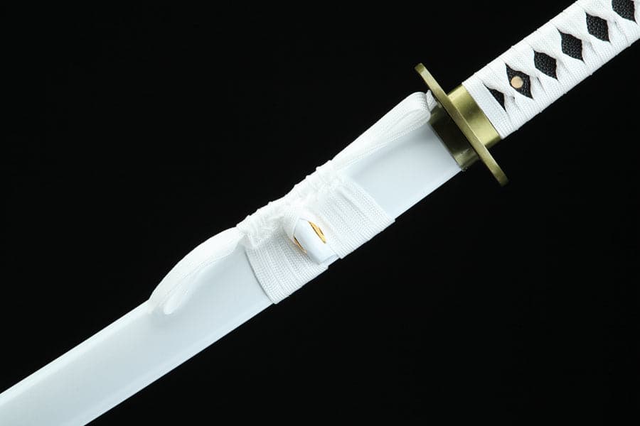 Hand Forged Anime One Piece Roronoa Zoro's Wado Ichimonji Sword 1045 High Carbon Steel Clay Tempered - Tophatter Daily Deals