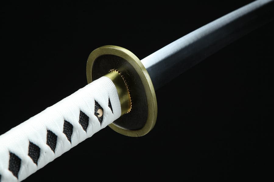 Hand Forged Anime One Piece Roronoa Zoro's Wado Ichimonji Sword 1045 High Carbon Steel Clay Tempered - Tophatter Daily Deals
