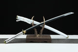 Hand Forged Anime One Piece Roronoa Zoro's Wado Ichimonji Sword 1045 High Carbon Steel Clay Tempered - Tophatter Daily Deals