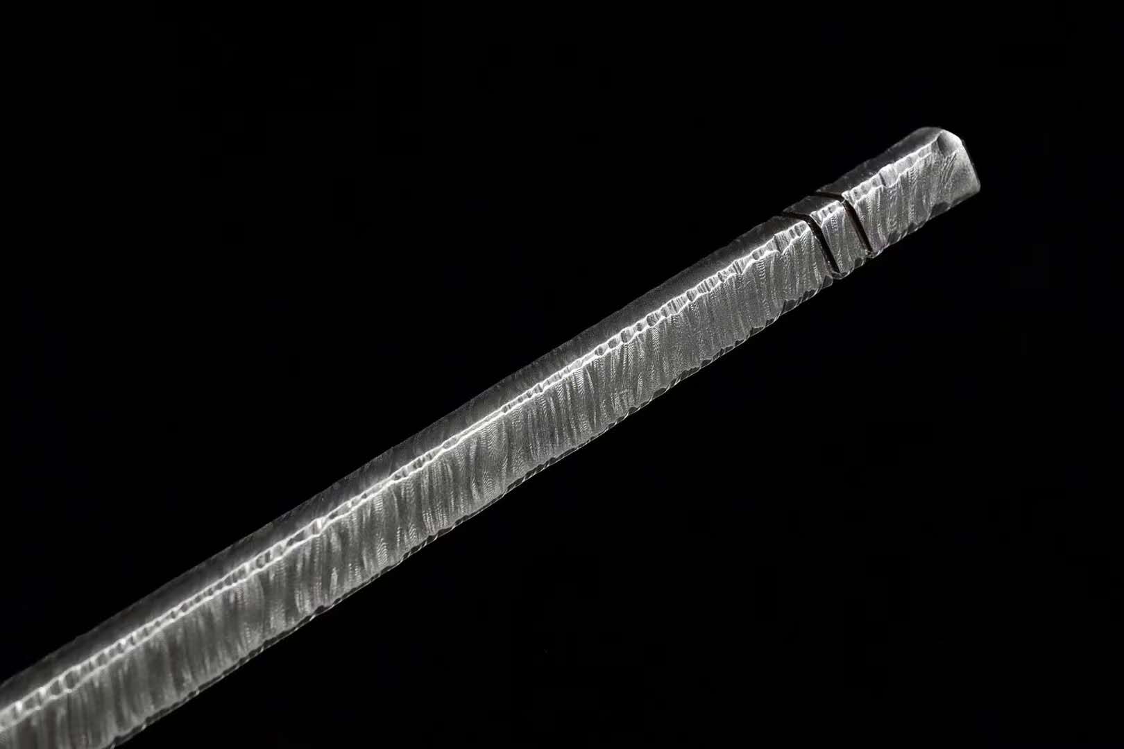 Hand Forged Dragon Scale Sword breaker 609 Pattern Steel - Tophatter Daily Deals