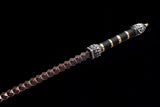 Hand Forged Gold Steel Sword breaker Damascus Steel - Tophatter Daily Deals
