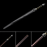 Hand Forged Gold Steel Sword breaker Damascus Steel - Tophatter Daily Deals