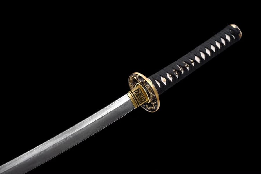 Hand Forged Japanese Samurai Katana Aurora High-performance Pattern Steel - Tophatter Daily Deals