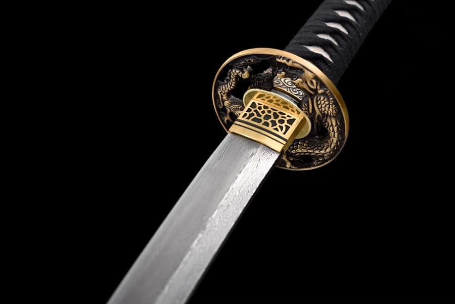 Hand Forged Japanese Samurai Katana Aurora High-performance Pattern Steel - Tophatter Daily Deals
