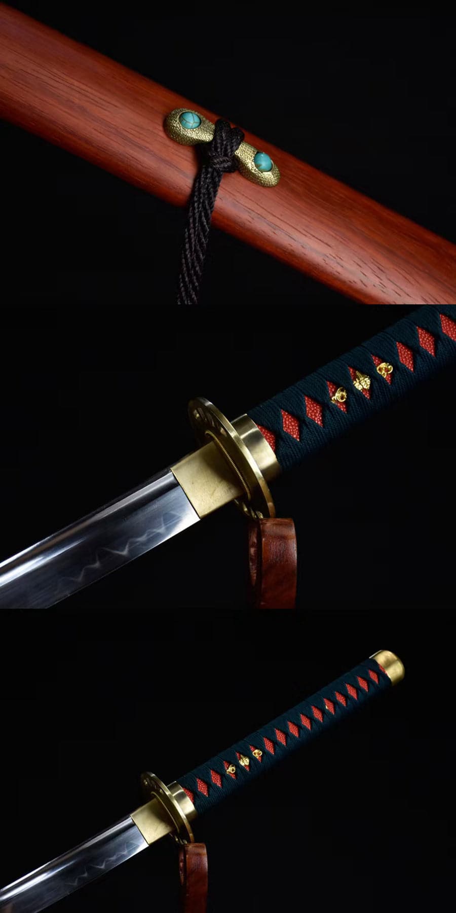 Hand Forged Japanese Samurai Katana Bill T10 Turns the soil to burn blade Fine grinding - Tophatter Daily Deals
