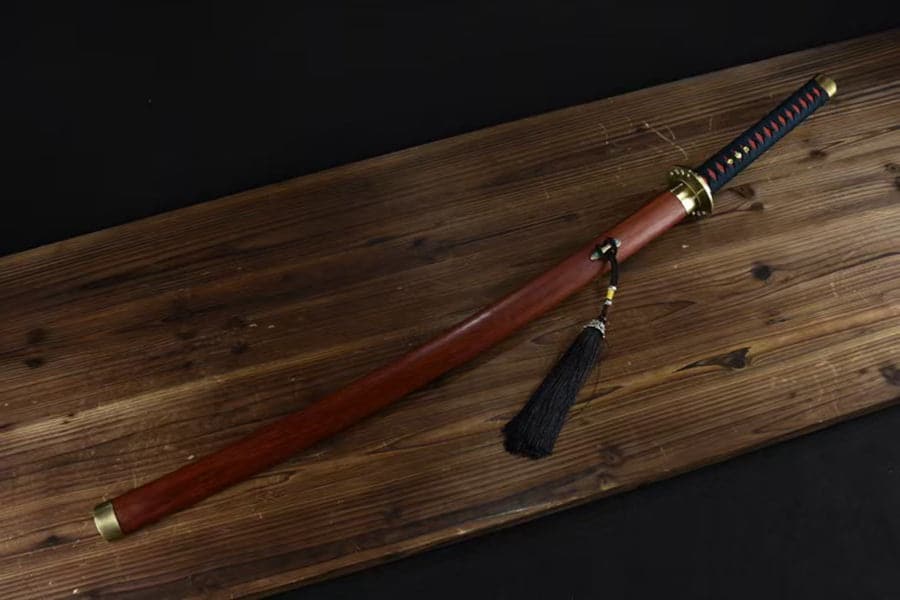 Hand Forged Japanese Samurai Katana Bill T10 Turns the soil to burn blade Fine grinding - Tophatter Daily Deals