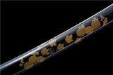 Hand Forged Japanese Samurai Katana Bitter Cold Fragrance Pattern Steel Blue Blade - Tophatter Daily Deals