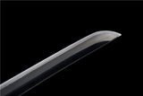 Hand Forged Japanese Samurai Katana Candle Dragon High Manganese Steel Blade blackening process - Tophatter Daily Deals