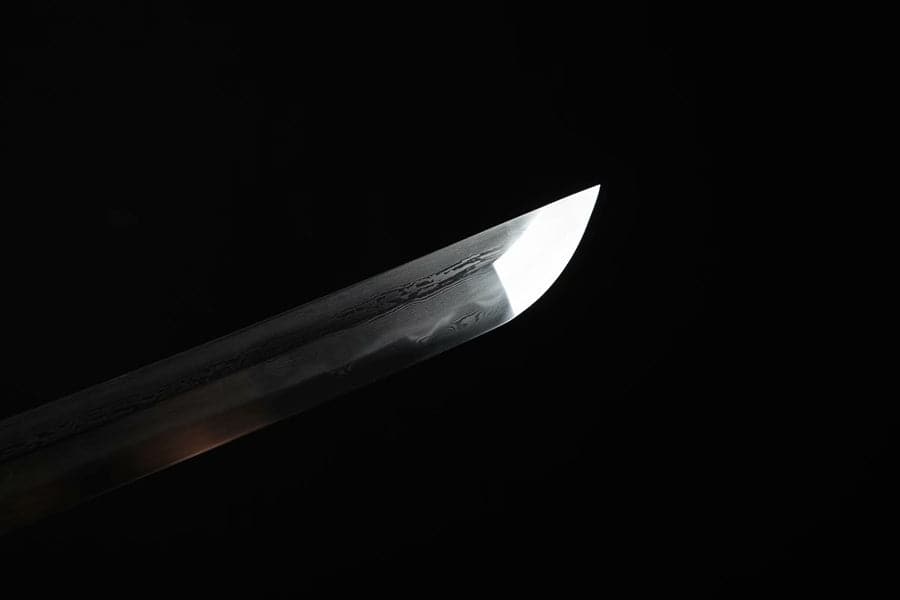Hand Forged Japanese Samurai Katana Chi Dragon Pattern Steel Fine grinding - Tophatter Daily Deals