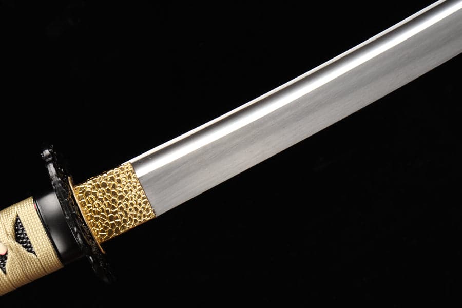 Hand Forged Japanese Samurai Katana Cloud Sword High-performance 9260 Spring Steel Full Tang - Tophatter Daily Deals