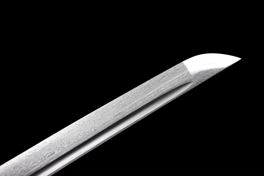 Hand Forged Japanese Samurai Katana 璎珞 Damascus Steel Full Tang - Tophatter Daily Deals