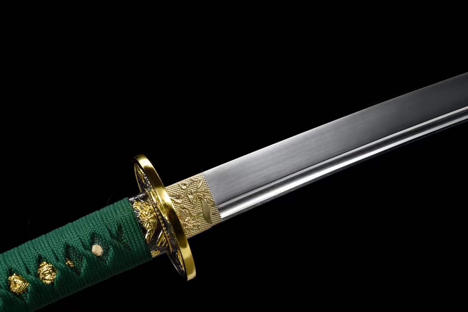 Hand Forged Japanese Samurai Katana Daylily Spring Steel - Tophatter Daily Deals
