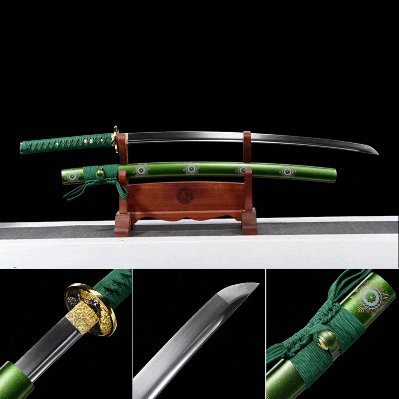 Hand Forged Japanese Samurai Katana Daylily Spring Steel - Tophatter Daily Deals