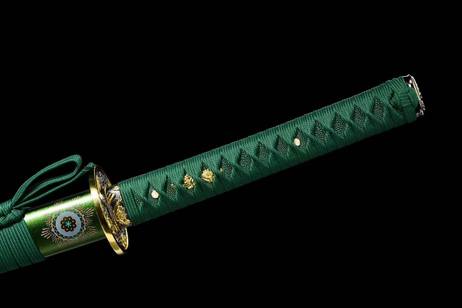 Hand Forged Japanese Samurai Katana Daylily Spring Steel - Tophatter Daily Deals