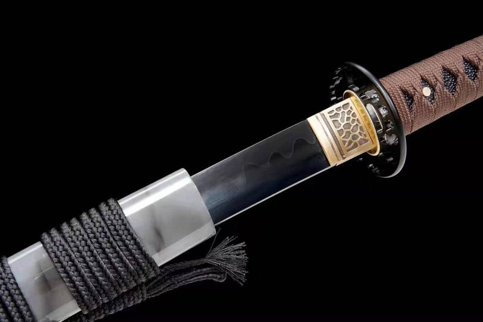 Hand Forged Japanese Samurai Katana Dragon Soul High Manganese Steel Full Tang - Tophatter Daily Deals