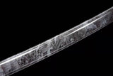 Hand Forged Japanese Samurai Katana Dragon Soul High Manganese Steel Full Tang - Tophatter Daily Deals