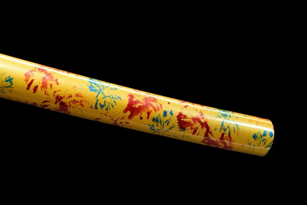 Hand Forged Japanese Samurai Katana Eagle Carbon steel Blackened blade engraving - Tophatter Daily Deals