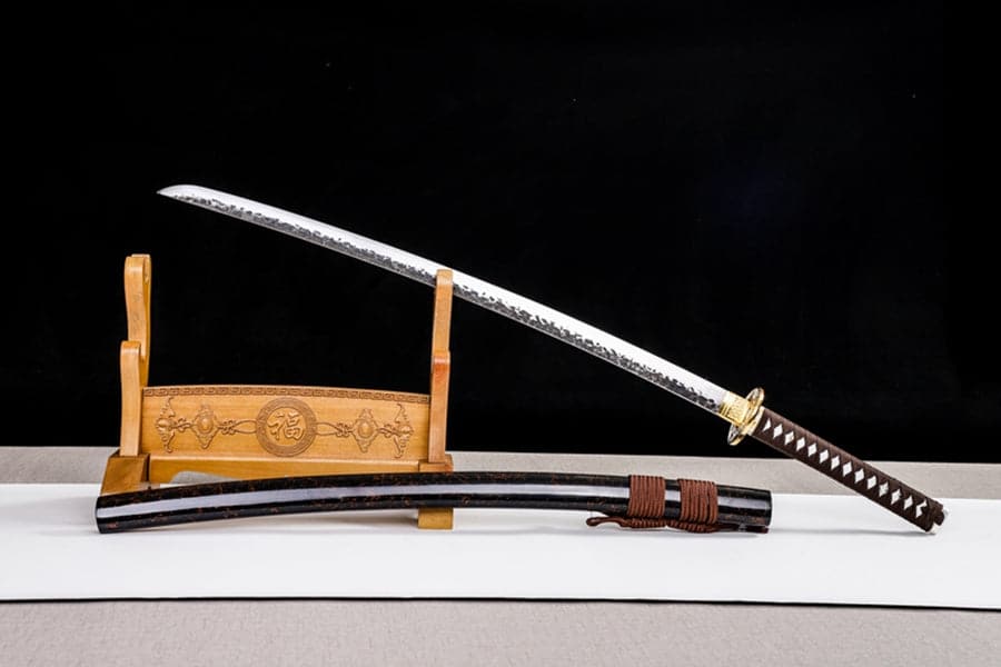 Hand Forged Japanese Samurai Katana Flying clouds T10 Carbon steel Full Tang - Tophatter Daily Deals