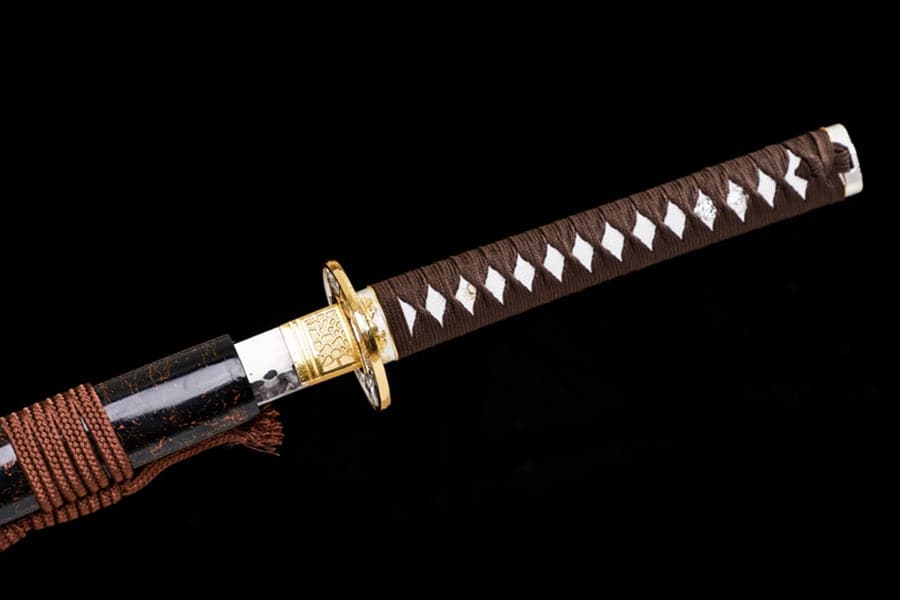 Hand Forged Japanese Samurai Katana Flying clouds T10 Carbon steel Full Tang - Tophatter Daily Deals