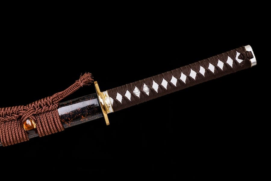 Hand Forged Japanese Samurai Katana Flying clouds T10 Carbon steel Full Tang - Tophatter Daily Deals